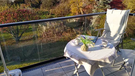 Neuer und größerer Balkon