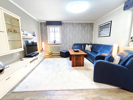 Wohnbereich mit Schlafcouch