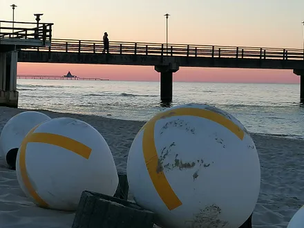 Sonnenuntergang am Meer 