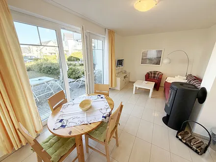 Haus Möwe Wohnung 01 - Wohnbereich