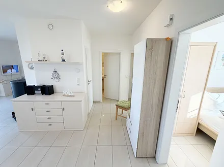 Haus Möwe Wohnung 01 - Wohn- und Flurbereich