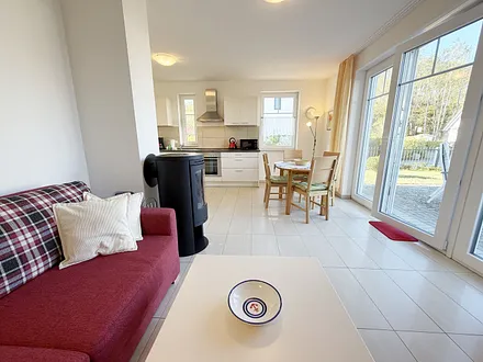 Haus Möwe Wohnung 01 - Couchbereich