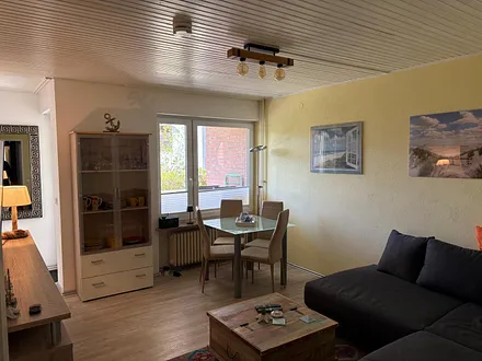 Essecke im Wohnzimmer 