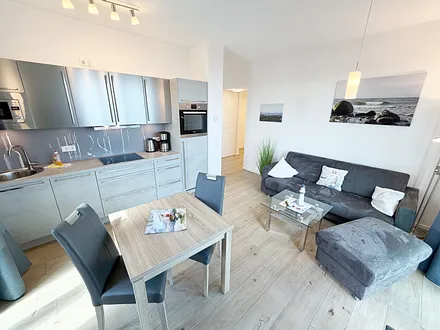 Villa Düne Whg. 19 Penthouse - Ess-und Kochbereich