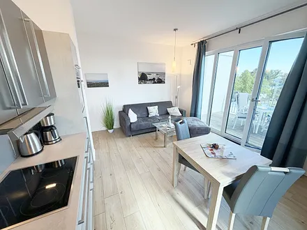 Villa Düne Whg. 19 Penthouse - Wohnzimmer