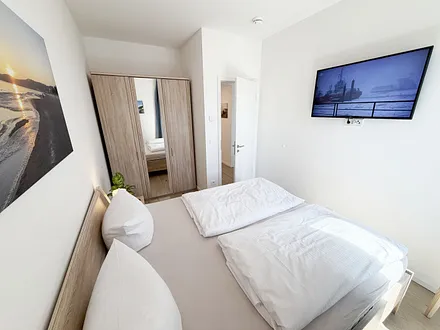 Villa Düne Whg. 19 Penthouse - Schlafzimmer