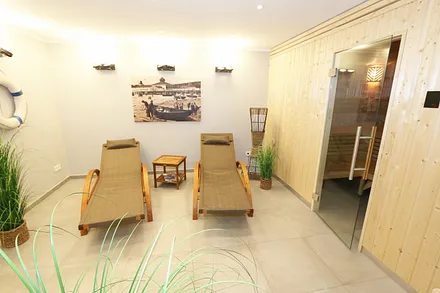 Villa Düne Whg. 19 Penthouse - Wellnessbereich