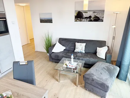 Villa Düne Whg. 19 Penthouse - Wohnzimmer