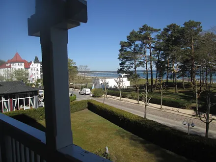 Ostseeblick vom Balkon aus