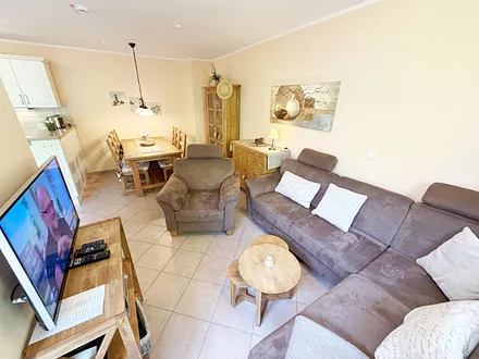 Haus Meeresblick A 3.11 Nautilus - Wohnzimmer