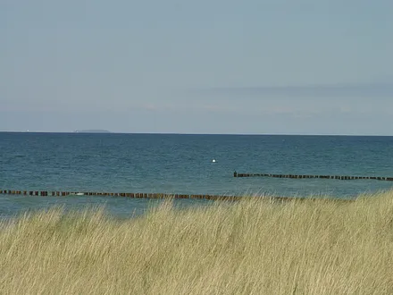 Blick auf Hiddensee