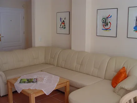 Gemütliche Sitzecke im Wohnzimmer