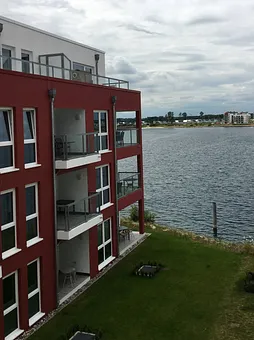Blick vom Balkon
