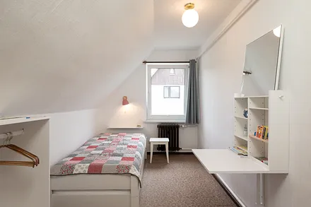 Schlafzimmer mit Stapelbett