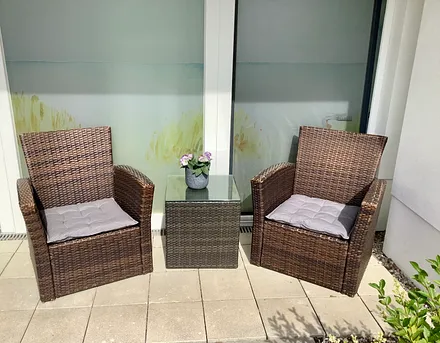 Terrasse Landseite
