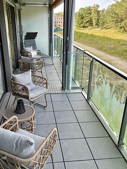 Balkon Seeseite
