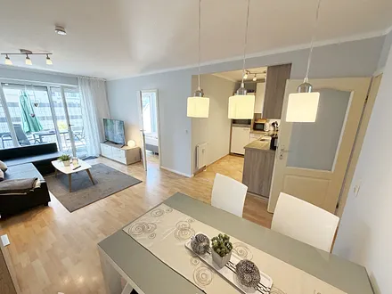 Ferienwohnung 01 Strandgut - Wohnzimmer