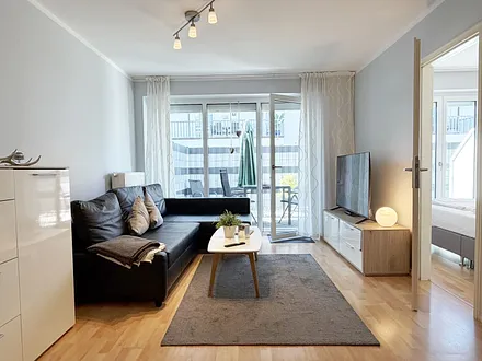 Ferienwohnung 01 Strandgut - Wohnzimmer