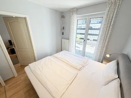 Ferienwohnung 01 Strandgut - Schlafzimmer