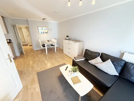 Ferienwohnung 01 Strandgut - Wohnzimmer