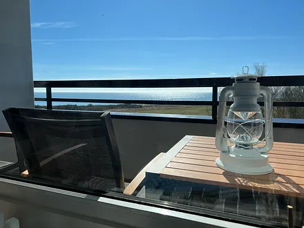 Blick vom Balkon