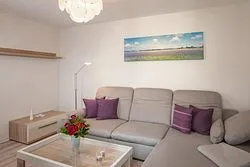 Sofaecke im Wohnzimmer
