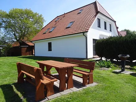 Sitzecke mit Grillplatz