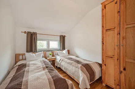 Schlafzimmer mit Einzelbetten