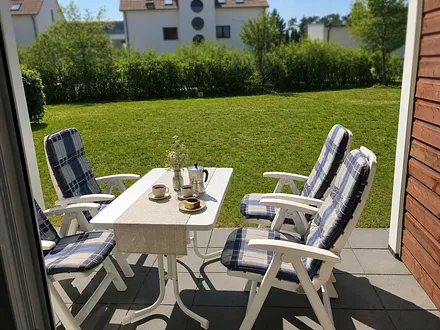 Südwest-Terrasse – Sonne bis zum Abend