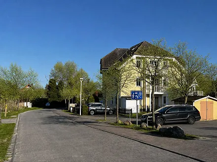 Das Bernsteinhaus in ruhiger, verkehrsberuhigter Wohnstraße