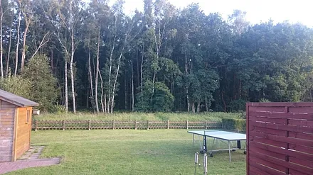 Blick aus dem Wohn-/Schlafzimmer