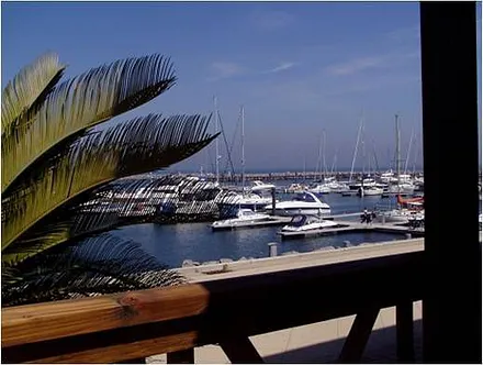 Blick auf den Kühlungsborner Yachthafen