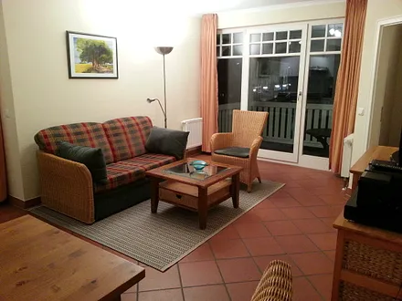 Blick auf den 1. Balkon