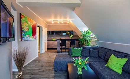 Wohnbereich mit offener Küche