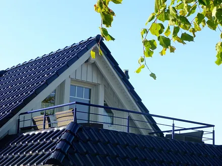 Aussenansicht mit Balkon