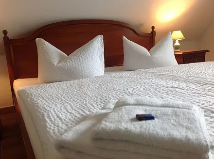 Handtücher mit Betthupferl