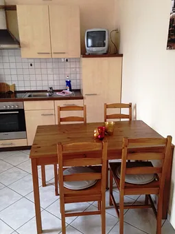 Essbereich in der Wohnküche