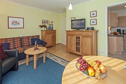 Essplatz im Wohnzimmer