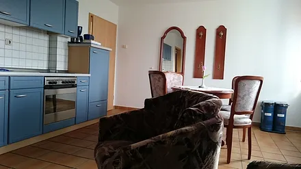 Wohnbereich mit Küchenzeile