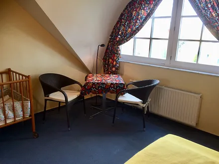 Schlafzimmer, Westseite