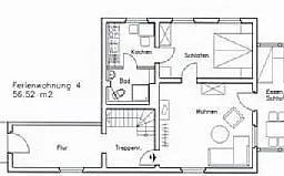 Grundriss Wohnung 4