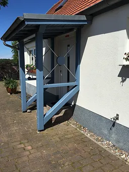 Eingang zum Ferienhaus 