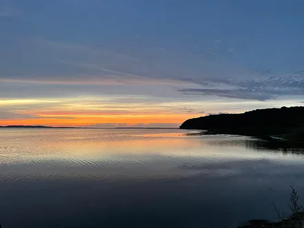 Blick auf den Bodden von Lietzow aus