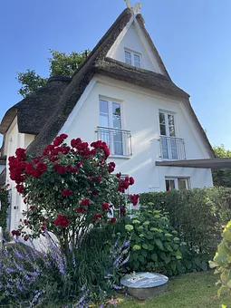 Giebelseite vom Reethausweg gesehen