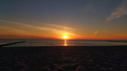 Sonnenaufgang am Meer