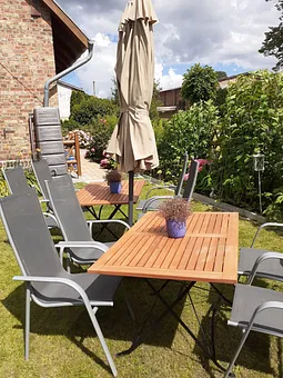 Gemütlich beisammen sitzen