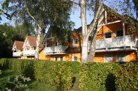 rückwärtige Außenansicht