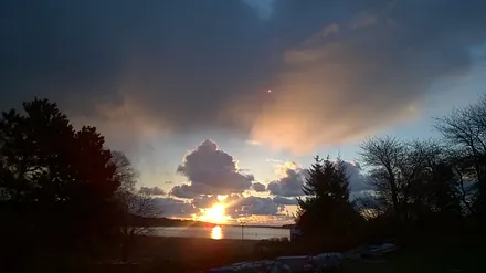 Herrlicher Sonnenaufgang