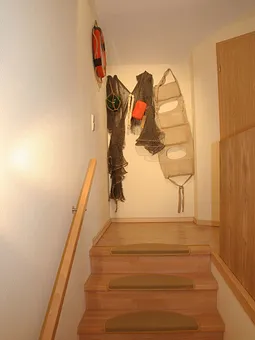 Treppenaufgang zum Obergeschoss