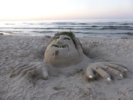 ...das Strandmonster